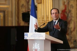 François Hollande à la rencontre des lycéens du département  cdr